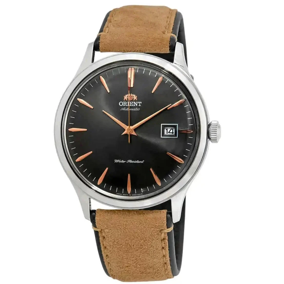 Orient Bambino Version 4 Men's Brown Watch TAC08003A0 3 Orient Bambino Version 4 Men's Brown Watch TAC08003A0