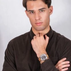 Orient Bambino Version 4 Men's Brown Watch TAC08003A0 13 Orient Bambino Version 4 Men's Brown Watch TAC08003A0 -Clock More Than Watches mechanical watch orient bambino version 4 men s brown watch fac08003a0 5