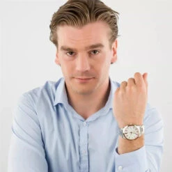 Orient Star Basic Date Classic Men's Silver Watch RE-AU0401S00B -Clock More Than Watches mechanical watch orient star basic date classic men s silver watch re au0401s00b 6