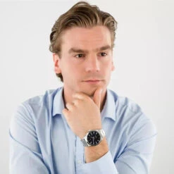 Orient Star Basic Date Classic Men's Silver Watch RE-AU0403L00B -Clock More Than Watches mechanical watch orient star basic date classic men s silver watch re au0403l00b 7