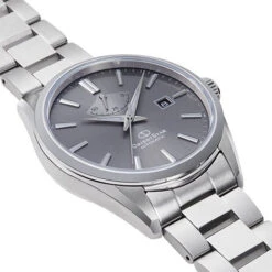Orient Star Basic Date Classic Men's Silver Watch RE-AU0404N00B -Clock More Than Watches mechanical watch orient star basic date classic men s silver watch re au0404n00b 3