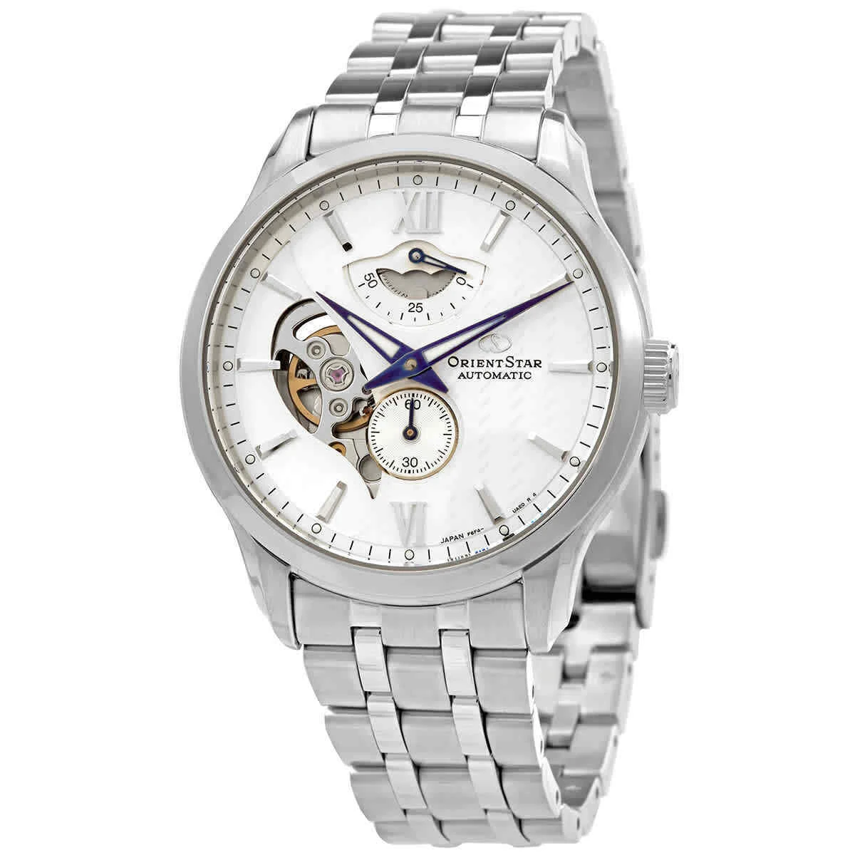 Orient Star Contemporary Layered Skeleton Men's Silver Watch RE-AV0B01S00B 3 Orient Star Contemporary Layered Skeleton Men's Silver Watch RE-AV0B01S00B
