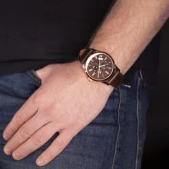 Orient Sun And Moon Men's Brown Watch RA-AK0009T30B -Clock More Than Watches mechanical watch orient sun and moon men s brown watch ra ak0009t10b 7