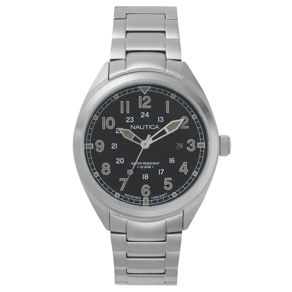 Nautica Men's Watch Battery Park Silver NAPBTP005 3 Nautica Men's Watch Battery Park Silver NAPBTP005