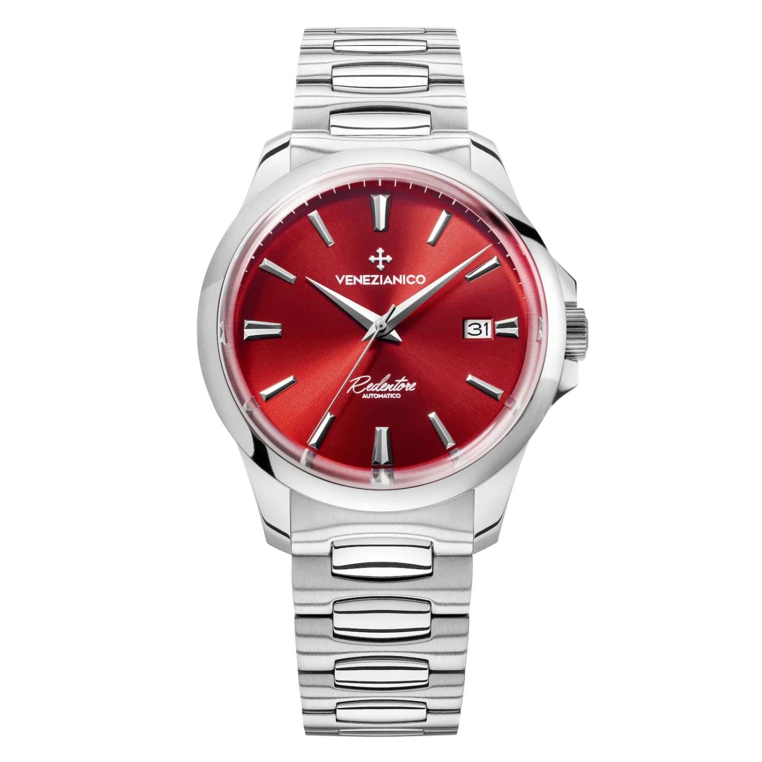 Venezianico Automatic Watch Redentore 40 Red Steel 1221503C 3 Venezianico Automatic Watch Redentore 40 Red Steel 1221503C