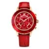 Swarovski Octea Lux Chrono Ladies Red Watch 5646975 -Clock More Than Watches swv 329 swarovski watch octea lux chrono 5646975