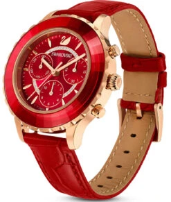 Swarovski Octea Lux Chrono Ladies Red Watch 5646975 -Clock More Than Watches swv 329 swarovski watch octea lux chrono 5646975 2