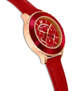 Swarovski Octea Lux Chrono Ladies Red Watch 5646975 -Clock More Than Watches swv 329 swarovski watch octea lux chrono 5646975 5