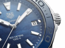 Tag Heuer Ladies Watch Aquaracer Blue Ceramic 35mm WAY131S.BA0748 -Clock More Than Watches tag heuer ladies watch aquaracer blue ceramic 35mm way131sba0748 188999