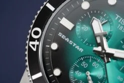 Tissot Chronograph Watch SEASTAR 1000 Green T1204171109101 -Clock More Than Watches tissot chronograph mens watch seastar 1000 green t1204171109101 528310