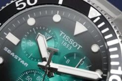Tissot Chronograph Watch SEASTAR 1000 Green T1204171109101 -Clock More Than Watches tissot chronograph mens watch seastar 1000 green t1204171109101 948746