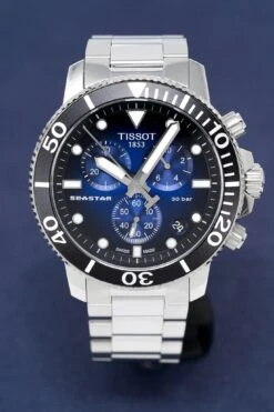 Tissot Seastar 1000 Chronograph Men's Graded Blue Watch T1204171104101 16 Tissot Seastar 1000 Chronograph Men's Graded Blue Watch T1204171104101 -Clock More Than Watches tissot chronograph watch seastar 1000 blue t1204171104101 213760