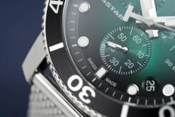 Tissot Chronograph Watch SEASTAR 1000 Green Mesh T1204171109100 -Clock More Than Watches tissot chronograph watch seastar 1000 green mesh t1204171109100 836422