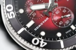 Tissot Chronograph Watch SEASTAR 1000 Red Rubber T1204171742100 -Clock More Than Watches tissot chronograph watch seastar 1000 red rubber t1204171742100 130042