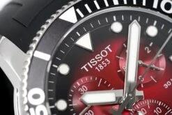 Tissot Chronograph Watch SEASTAR 1000 Red Rubber T1204171742100 -Clock More Than Watches tissot chronograph watch seastar 1000 red rubber t1204171742100 368654
