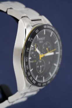 Tissot Men's Chronograph Watch PRS 516 Steel Yellow T1004171105100 -Clock More Than Watches tissot mens chronograph watch prs 516 steel yellow t1004171105100 553223