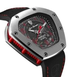 Tonino Lamborghini Spyderleggero Skeleton Watch Red TLF-T06-2 -Clock More Than Watches tonino lamborghini automatic spyderleggero skeleton red 689900