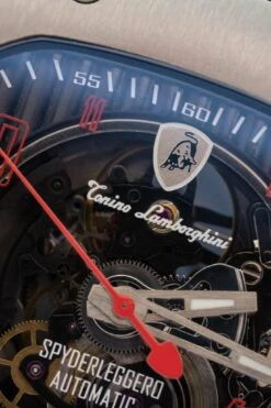 Tonino Lamborghini Spyderleggero Skeleton Watch Red TLF-T06-2 -Clock More Than Watches tonino lamborghini automatic spyderleggero skeleton red 943091