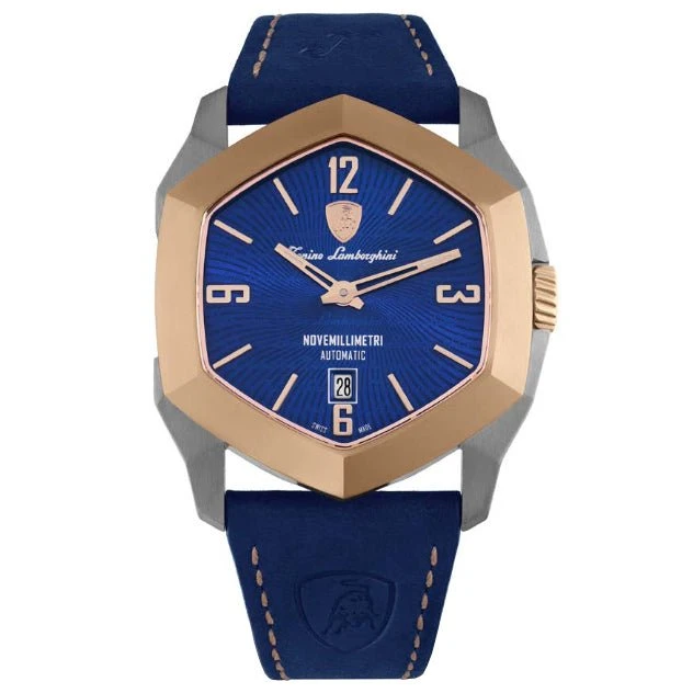 Tonino Lamborghini Men's Automatic Watch NOVEMILLIMETRI Blue TLF-T08-3 3 Tonino Lamborghini Men's Automatic Watch NOVEMILLIMETRI Blue TLF-T08-3