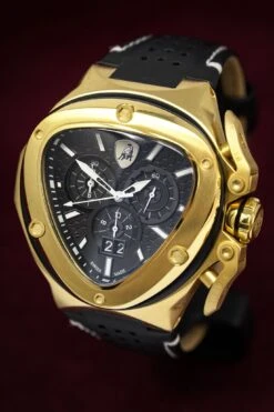 Tonino Lamborghini Spyder X Chronograph Watch Date Gold T9XD-YG -Clock More Than Watches tonino lamborghini spyder x chronograph date gold 998455