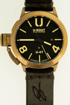 U-Boat Watch Classico U-47 Bronze 7797 -Clock More Than Watches u boat classico u 47 bronze 7797 654551