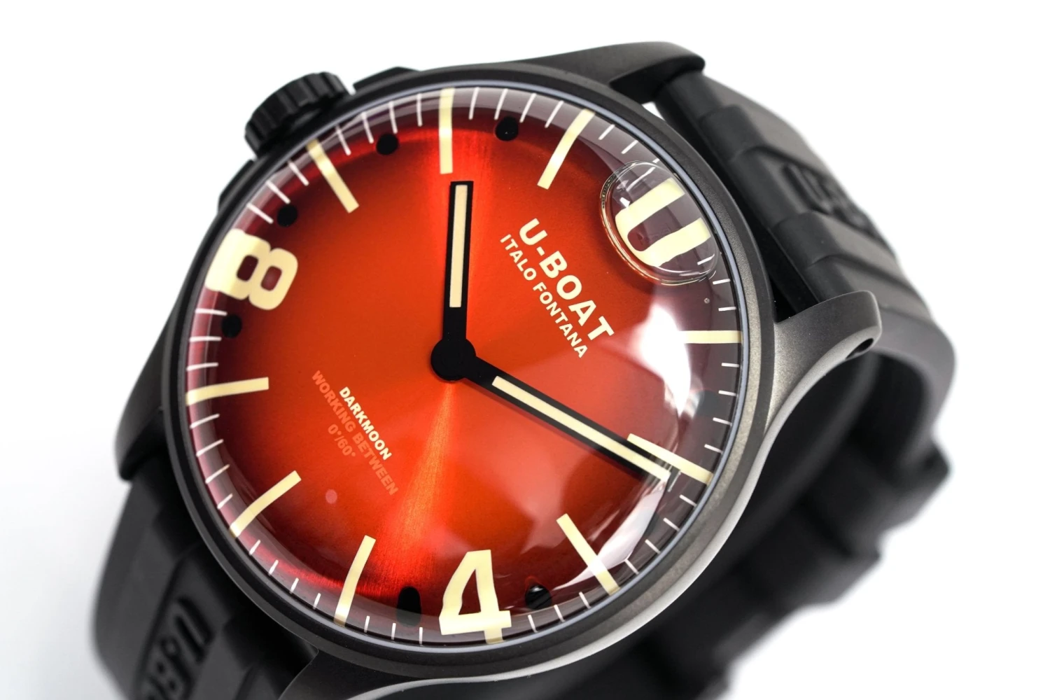 U-Boat Watch Darkmoon 44 Cardinal Red IP Black - 2022 EDITION 8697/B 5 U-Boat Watch Darkmoon 44 Cardinal Red IP Black - 2022 EDITION 8697/B - Image 3
