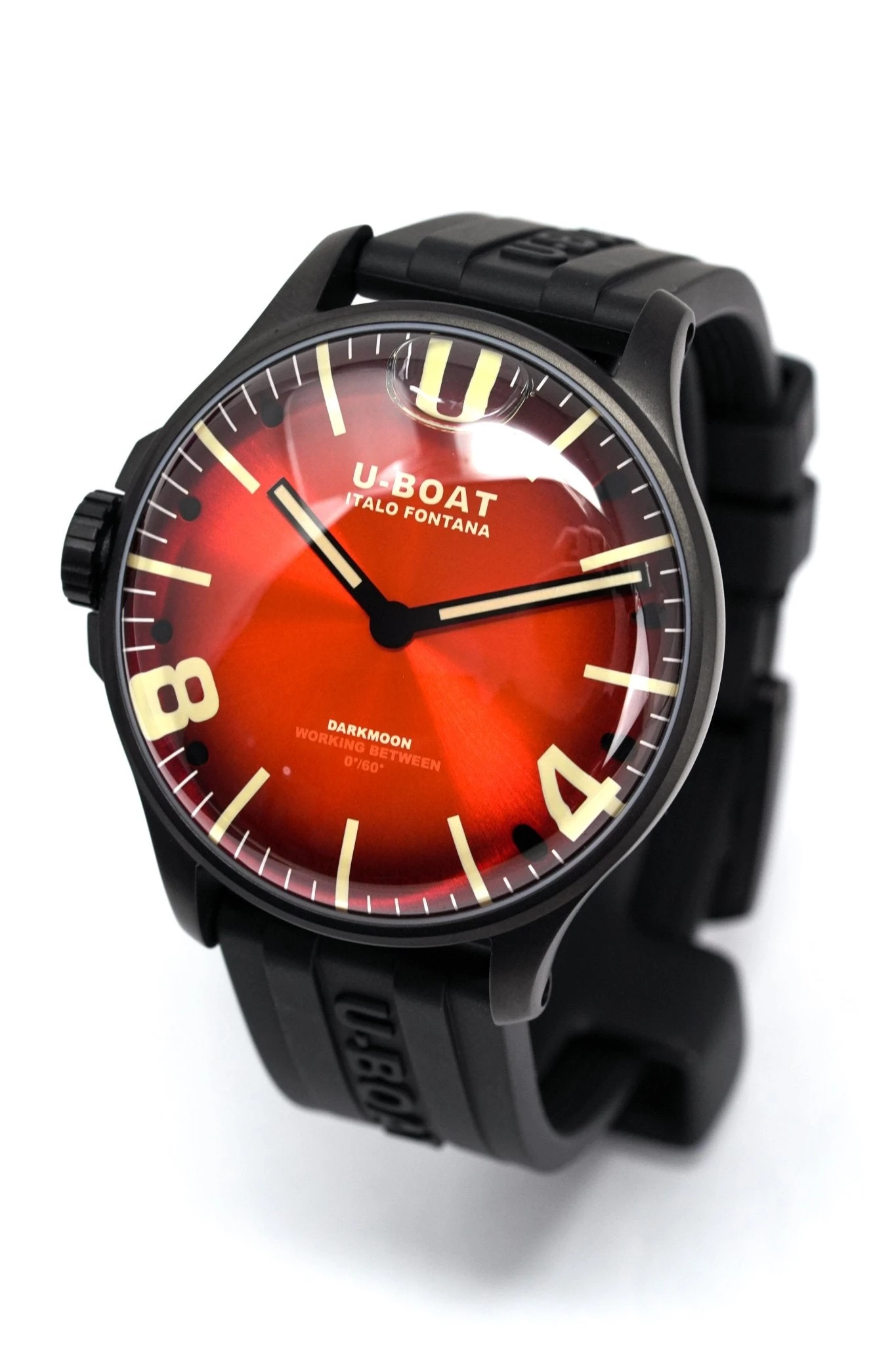 U-Boat Watch Darkmoon 44 Cardinal Red IP Black - 2022 EDITION 8697/B 12 U-Boat Watch Darkmoon 44 Cardinal Red IP Black - 2022 EDITION 8697/B - Image 10