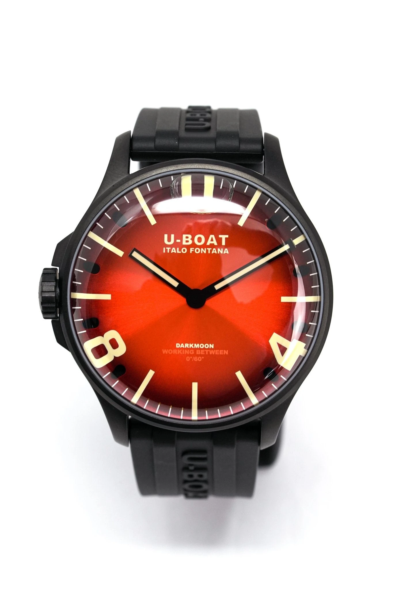 U-Boat Watch Darkmoon 44 Cardinal Red IP Black - 2022 EDITION 8697/B 9 U-Boat Watch Darkmoon 44 Cardinal Red IP Black - 2022 EDITION 8697/B - Image 7