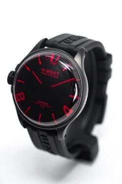 U-Boat Watch Darkmoon 44 Red Sapphire IP Black 8466/C -Clock More Than Watches u boat darkmoon 44 red sapphire ip black 2021 edition 8466b 649947