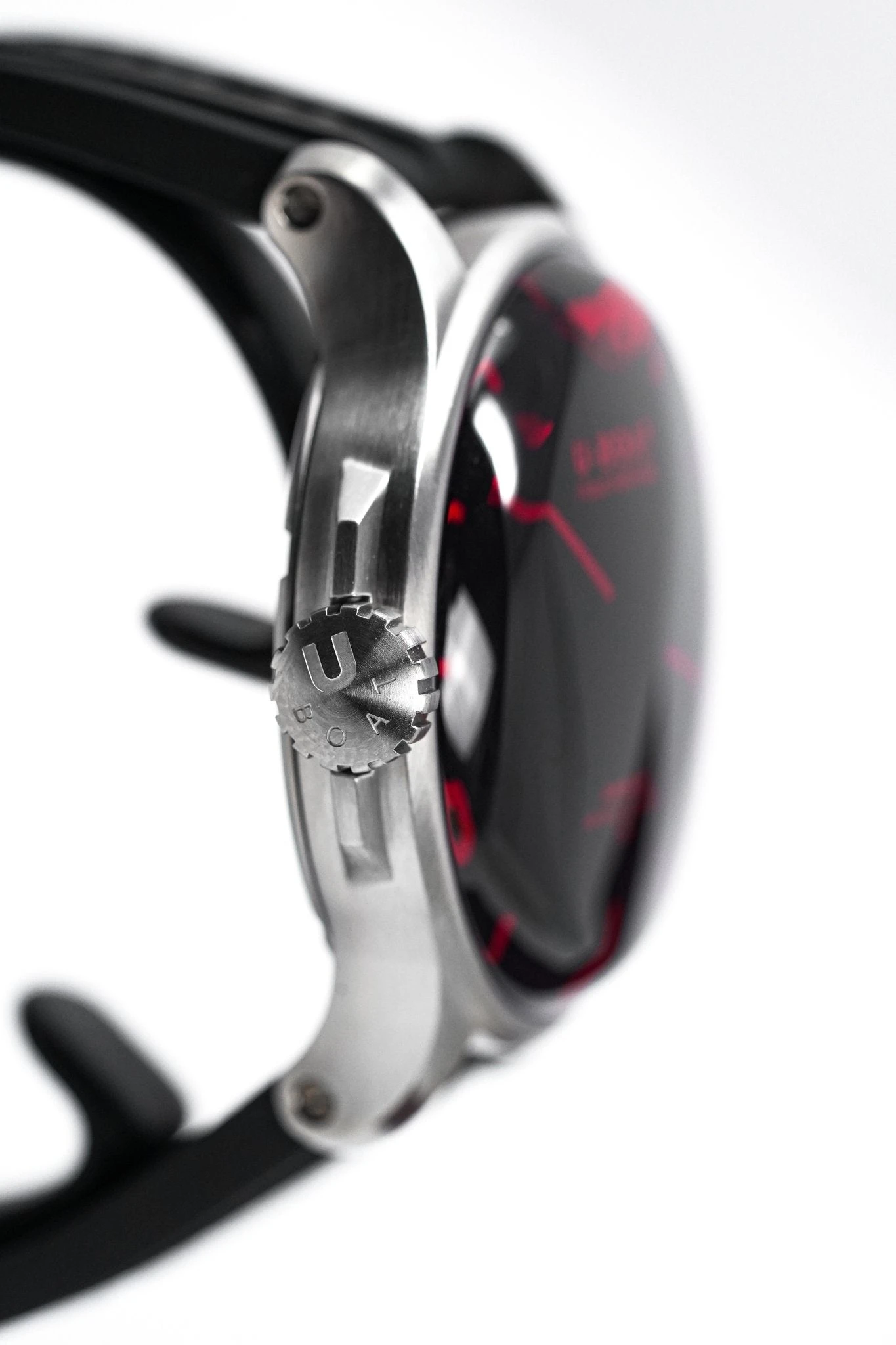 U-Boat Watch Darkmoon 44 Red Sapphire Steel 8465/B 7 U-Boat Watch Darkmoon 44 Red Sapphire Steel 8465/B - Image 5