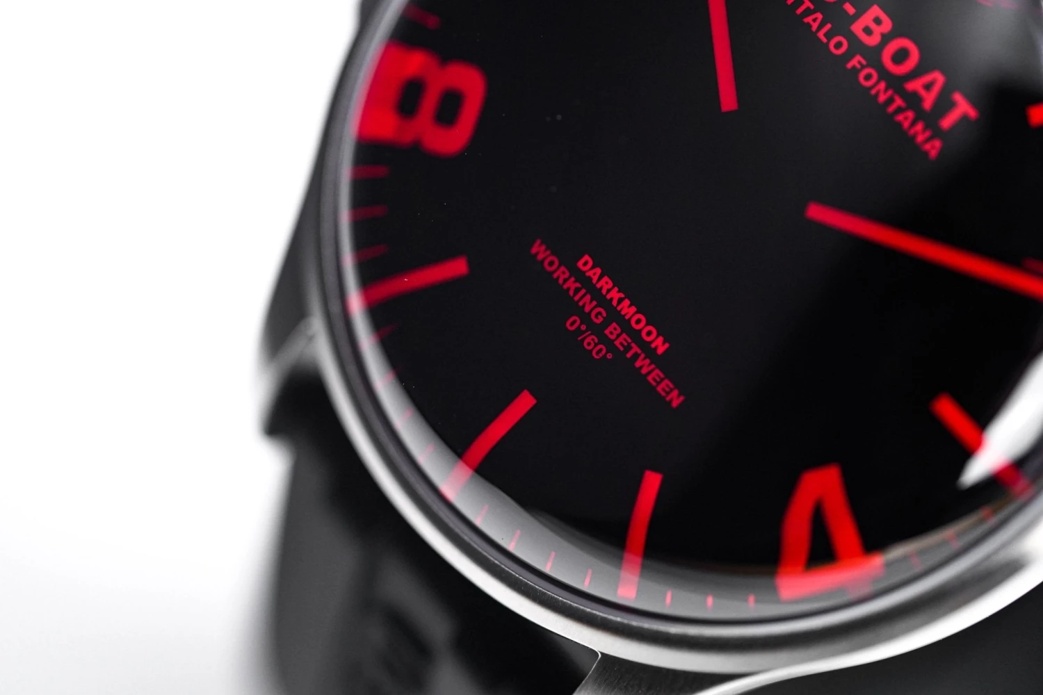 U-Boat Watch Darkmoon 44 Red Sapphire Steel 8465/B 15 U-Boat Watch Darkmoon 44 Red Sapphire Steel 8465/B - Image 13