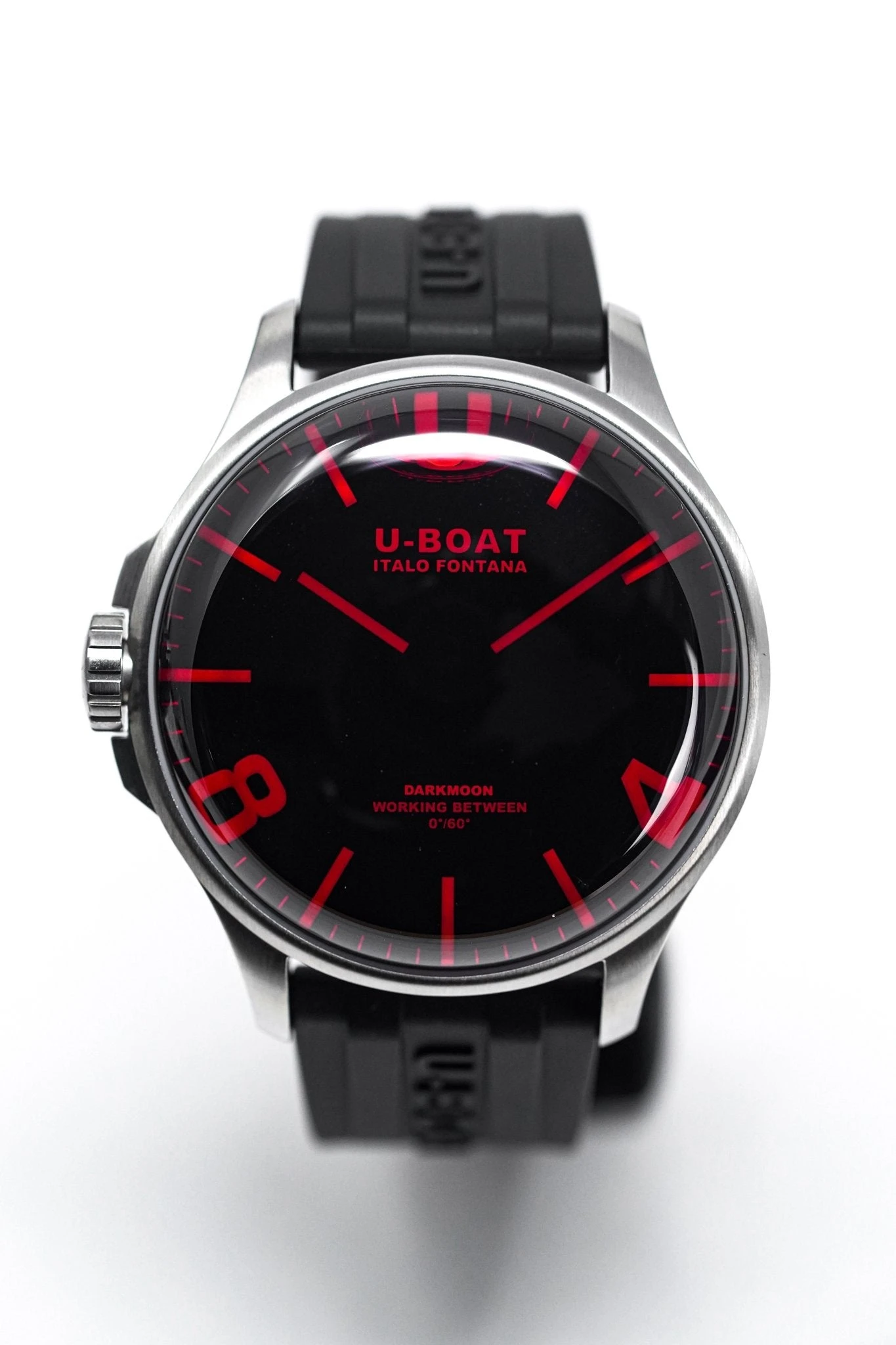 U-Boat Watch Darkmoon 44 Red Sapphire Steel 8465/B 9 U-Boat Watch Darkmoon 44 Red Sapphire Steel 8465/B - Image 7