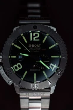 U-Boat Watch Sommerso Diver Stainless Steel 9007/A/MT -Clock More Than Watches u boat sommerso diver stainless steel 307101