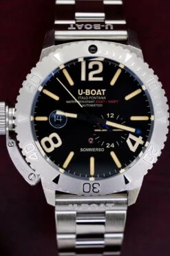 U-Boat Watch Sommerso Diver Stainless Steel 9007/A/MT -Clock More Than Watches u boat sommerso diver stainless steel 623384