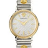 Versace Ladies Watch V-Circle 38mm Silver Gold VE8101419 2 Versace Ladies Watch V-Circle 38mm Silver Gold VE8101419 -Clock More Than Watches ve8101419