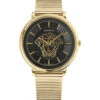 Versace Ladies Watch V-Circle 38mm Black Gold VE8102119