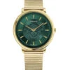 Versace Ladies Watch V-Circle 38mm Green Gold VE8102519