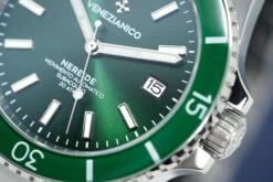 Venezianico Automatic Watch Nereide Canova Bracelet Green 3321501C -Clock More Than Watches venezianico automatic watch nereide canova bracelet green 3321501c 807543