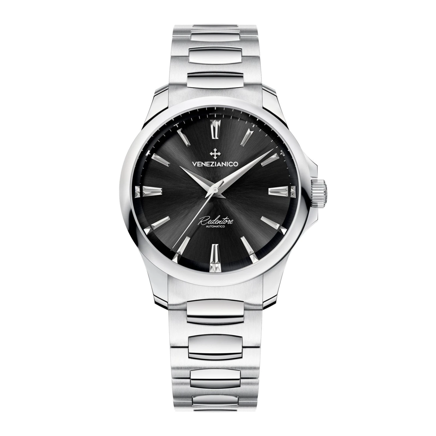 Venezianico Automatic Watch Redentore 36 Black Steel 1121504C 3 Venezianico Automatic Watch Redentore 36 Black Steel 1121504C