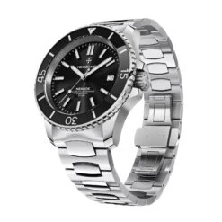 Venezianico Automatic Watch Nereide Canova Bracelet Black 3321504C -Clock More Than Watches venezianico nereide 42 3321504c 708715