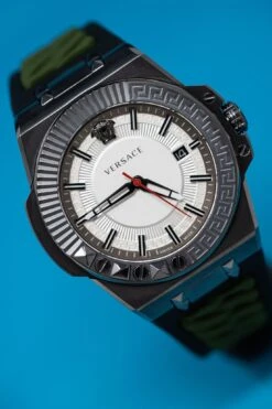 Versace Men's Watch Chain Reaction White Black VEDY00419 24 Versace Men's Watch Chain Reaction White Black VEDY00419 -Clock More Than Watches versace chain reaction date white 863642