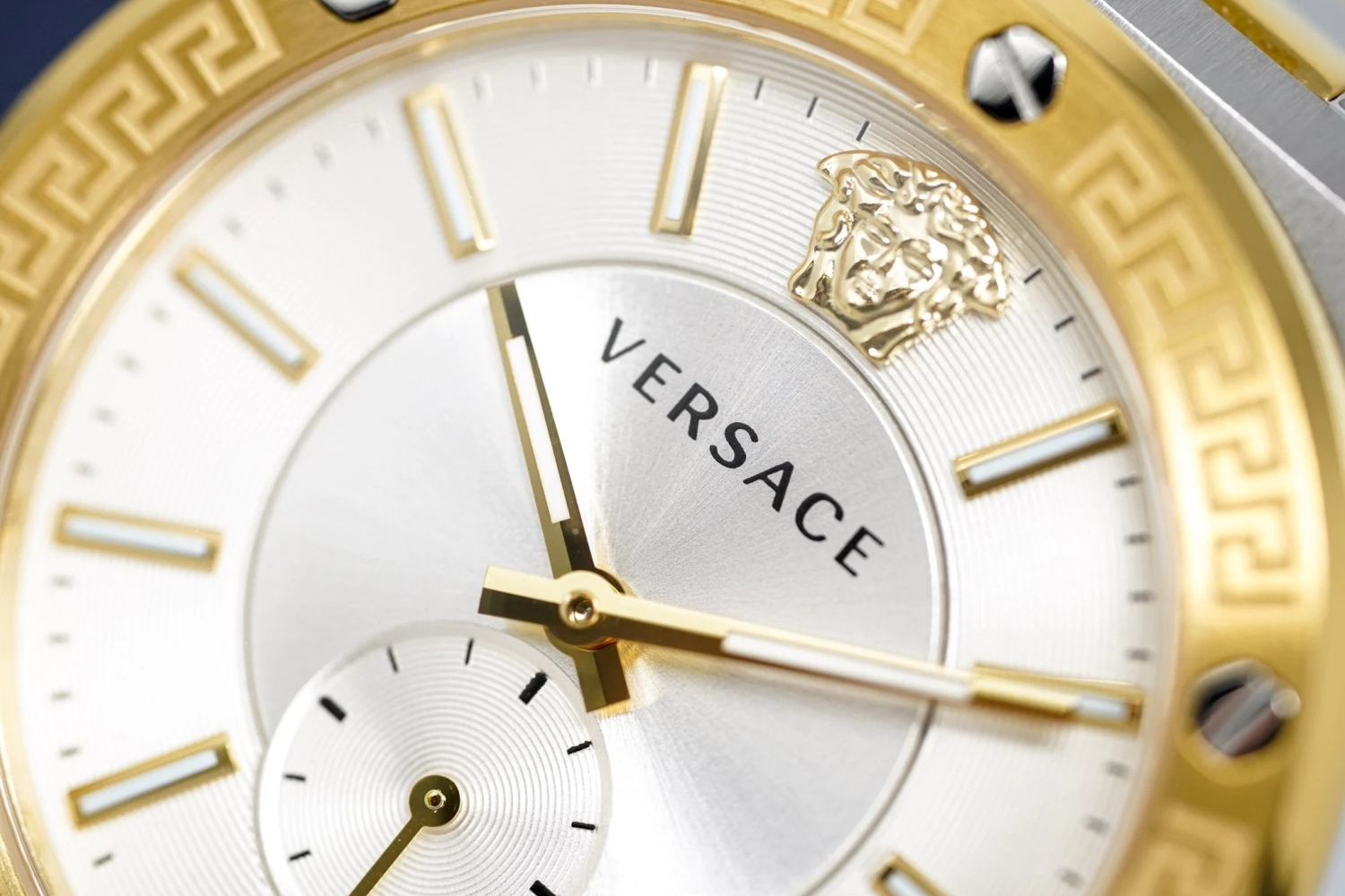 Versace Men's Watch Greca Logo Small Seconds Two-Tone VEVI00320 14 Versace Men's Watch Greca Logo Small Seconds Two-Tone VEVI00320 - Image 12