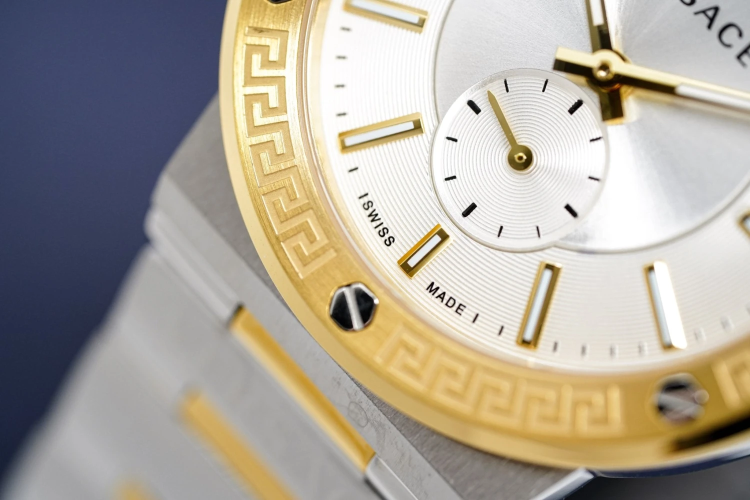 Versace Men's Watch Greca Logo Small Seconds Two-Tone VEVI00320 12 Versace Men's Watch Greca Logo Small Seconds Two-Tone VEVI00320 - Image 10