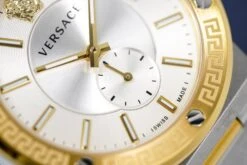 Versace Men's Watch Greca Logo Small Seconds Two-Tone VEVI00320 22 Versace Men's Watch Greca Logo Small Seconds Two-Tone VEVI00320 -Clock More Than Watches versace greca logo small seconds two tone vevi00320 681129