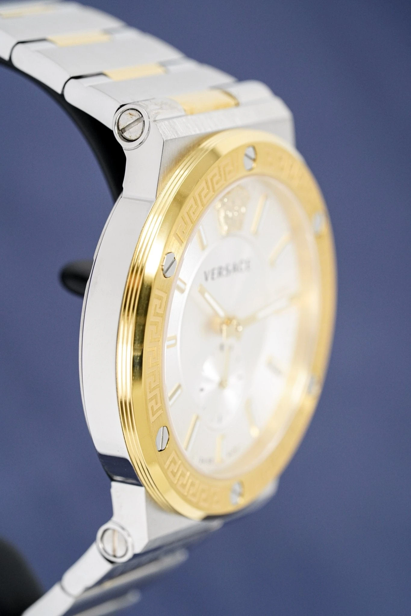 Versace Men's Watch Greca Logo Small Seconds Two-Tone VEVI00320 15 Versace Men's Watch Greca Logo Small Seconds Two-Tone VEVI00320 - Image 13