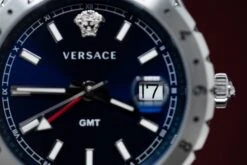 Versace Men's Watch Hellenyium GMT Blue Bracelet V11010015 -Clock More Than Watches versace hellenyium gmt blue 390821