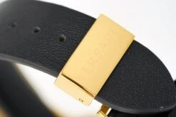 Versace Ladies Watch Greca Logo Gold Black Leather VEVH00320 -Clock More Than Watches versace ladies watch greca logo gold black leather vevh00320 304670