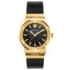Versace Ladies Watch Greca Logo Gold Black Leather VEVH00320 -Clock More Than Watches versace ladies watch greca logo gold black leather vevh00320 331443