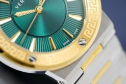 Versace Ladies Watch Greca Logo Two-Tone Green VEVH00720 -Clock More Than Watches versace ladies watch greca logo two tone green vevh00720 872055