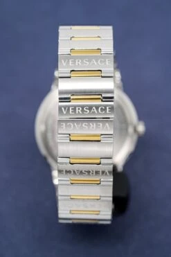 Versace Ladies Watch Greca Logo Two-Tone Green VEVH00720 -Clock More Than Watches versace ladies watch greca logo two tone green vevh00720 991974